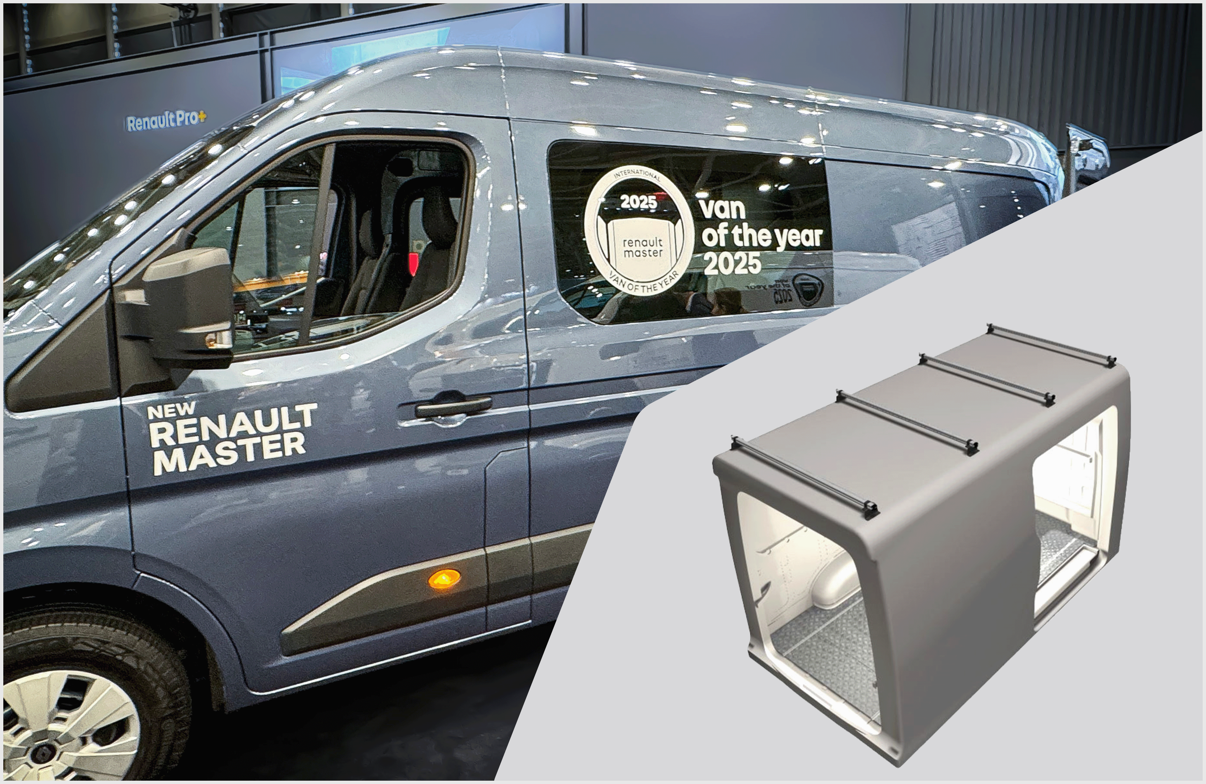 Renault Master et Nissan Interstar 2024 : les barres de toit sont enfin disponibles !